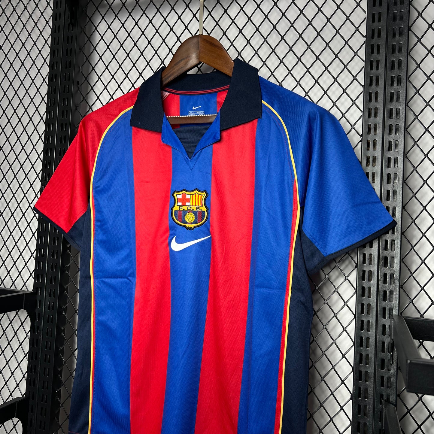 CAMISETA PRIMERA EQUIPACIÓN BARCELONA 2001/02