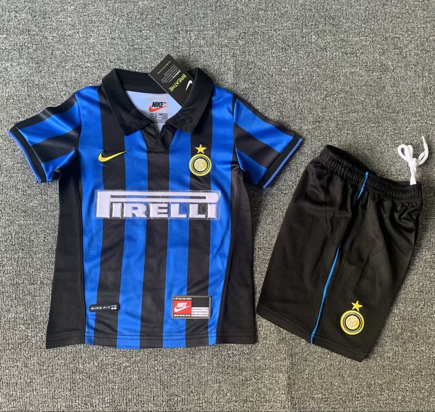 CAMISETA PRIMERA EQUIPACIÓN INTER DE MILAN 1998/99 INFANTIL