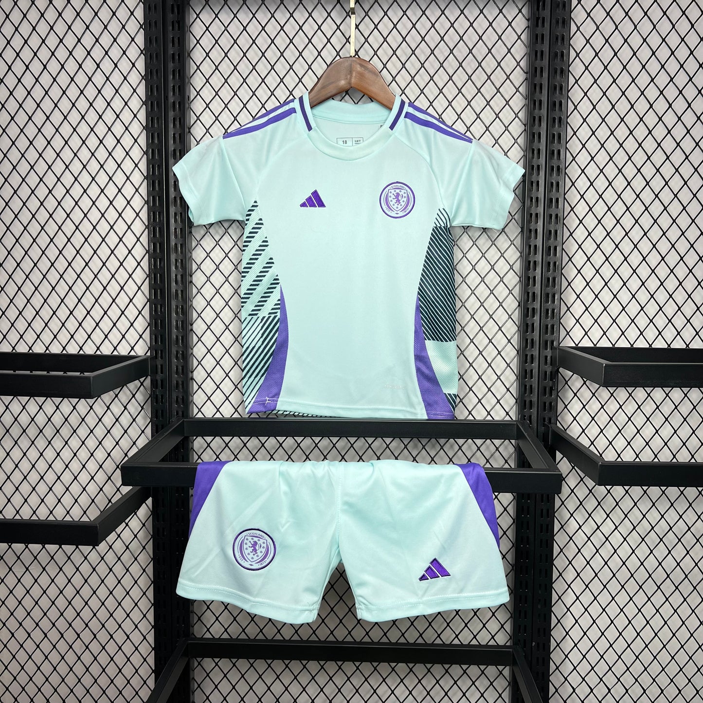 CAMISETA SEGUNDA EQUIPACIÓN ESCOCIA 2024 VERSIÓN INFANTIL