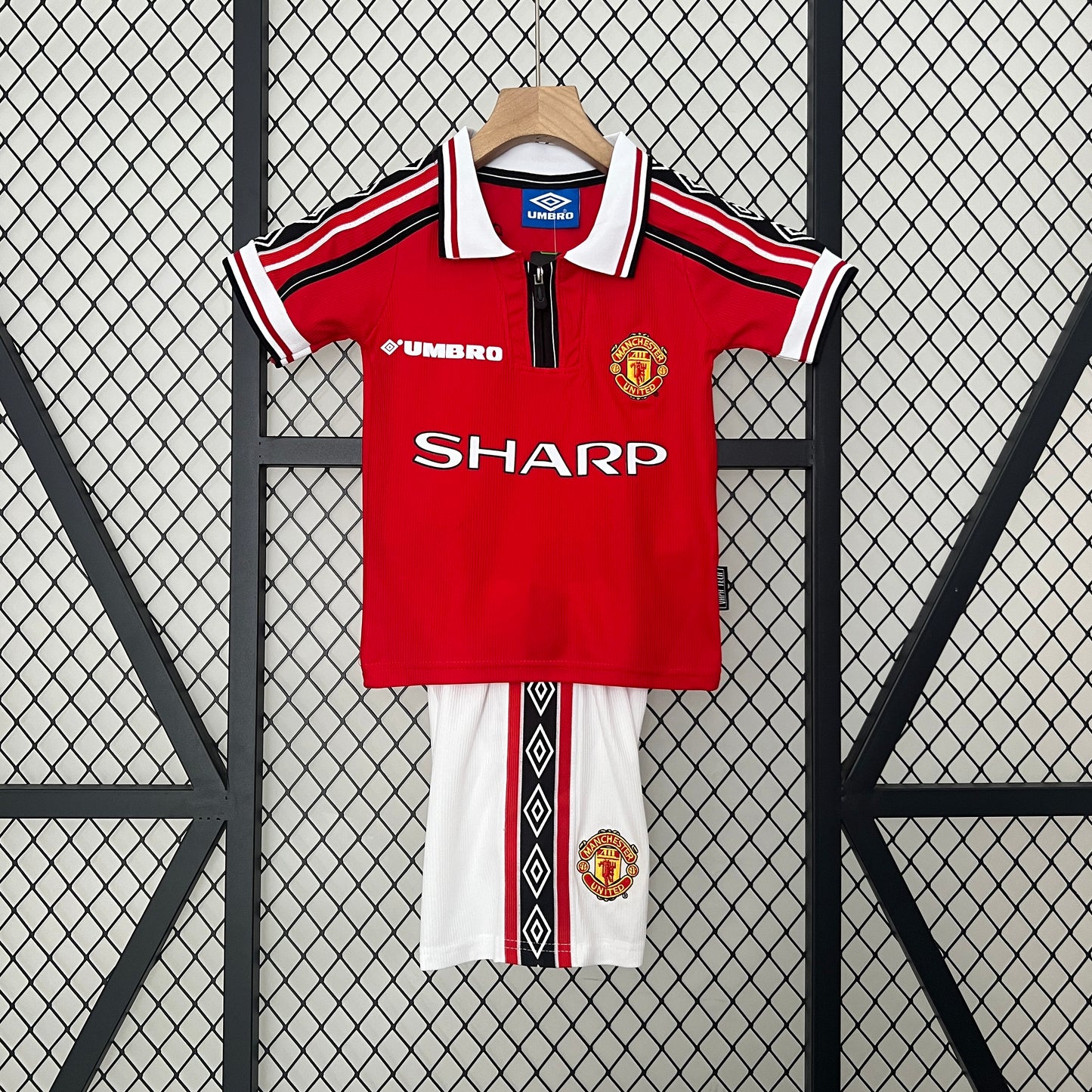 CAMISETA PRIMERA EQUIPACIÓN MANCHESTER UNITED 1998/00 INFANTIL