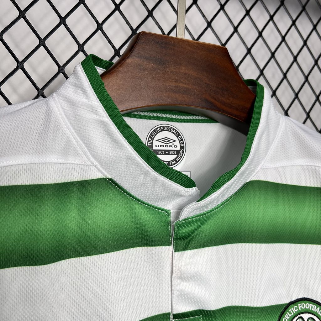 CAMISETA PRIMERA EQUIPACIÓN CELTIC 2003/04