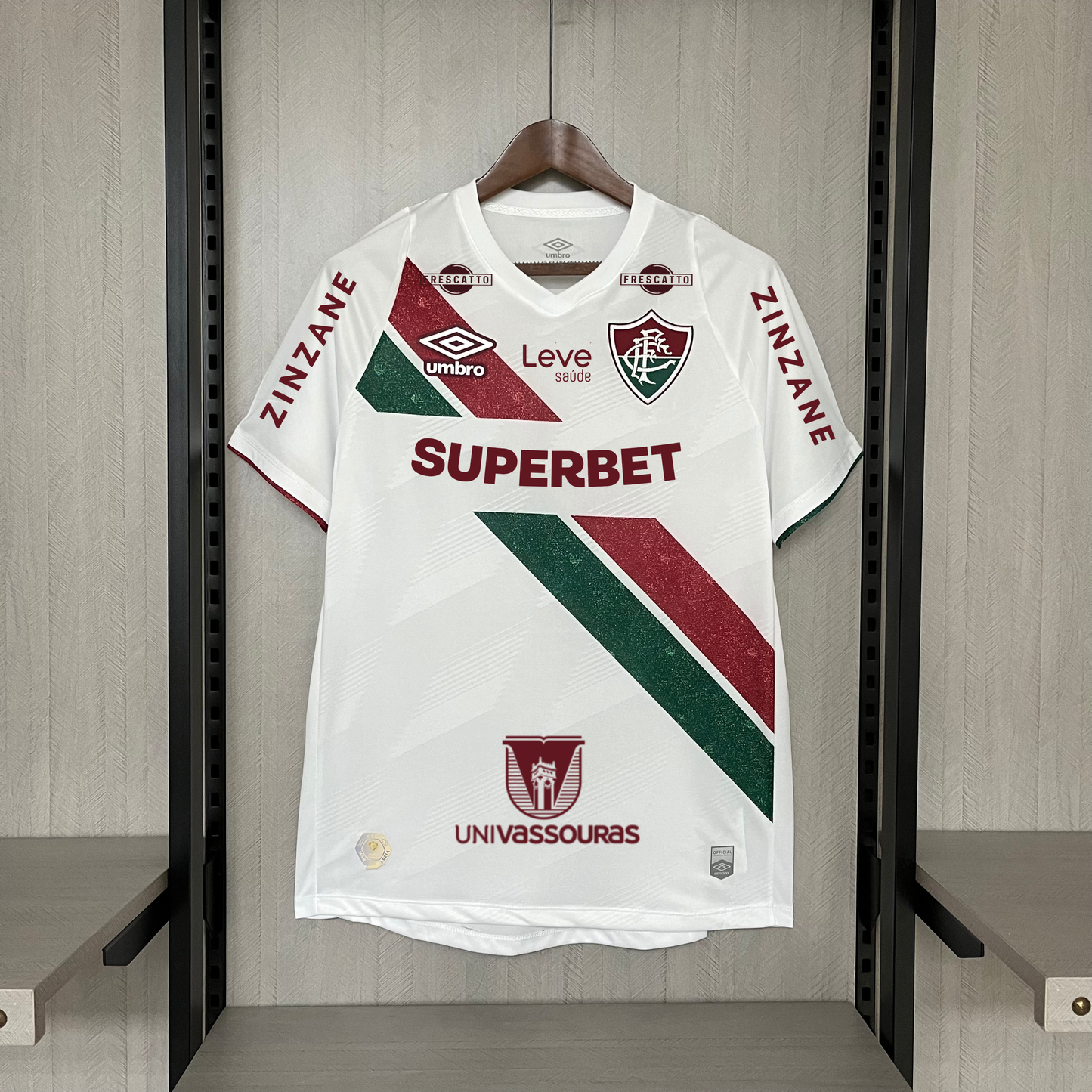 CAMISETA SEGUNDA EQUIPACIÓN FLUMINENSE 2024 VERSIÓN FAN