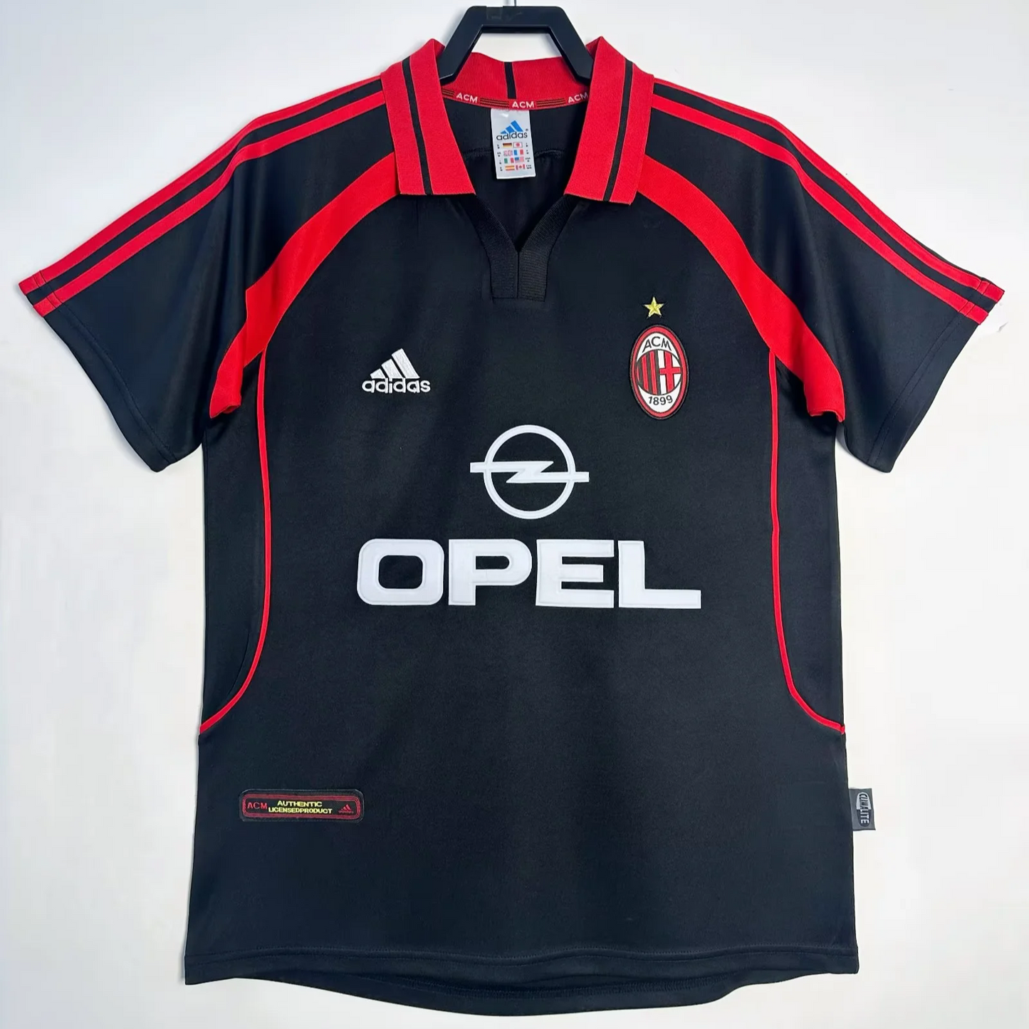 CAMISETA TERCERA EQUIPACIÓN AC MILAN 2000/01