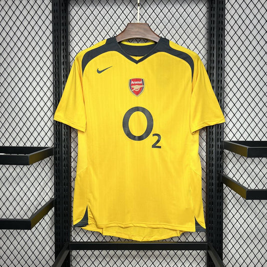 CAMISETA SEGUNDA EQUIPACIÓN ARSENAL 2005/06