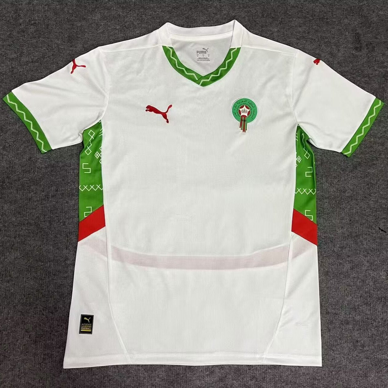 CAMISETA SEGUNDA EQUIPACIÓN MARRUECOS 2024 VERSIÓN FAN