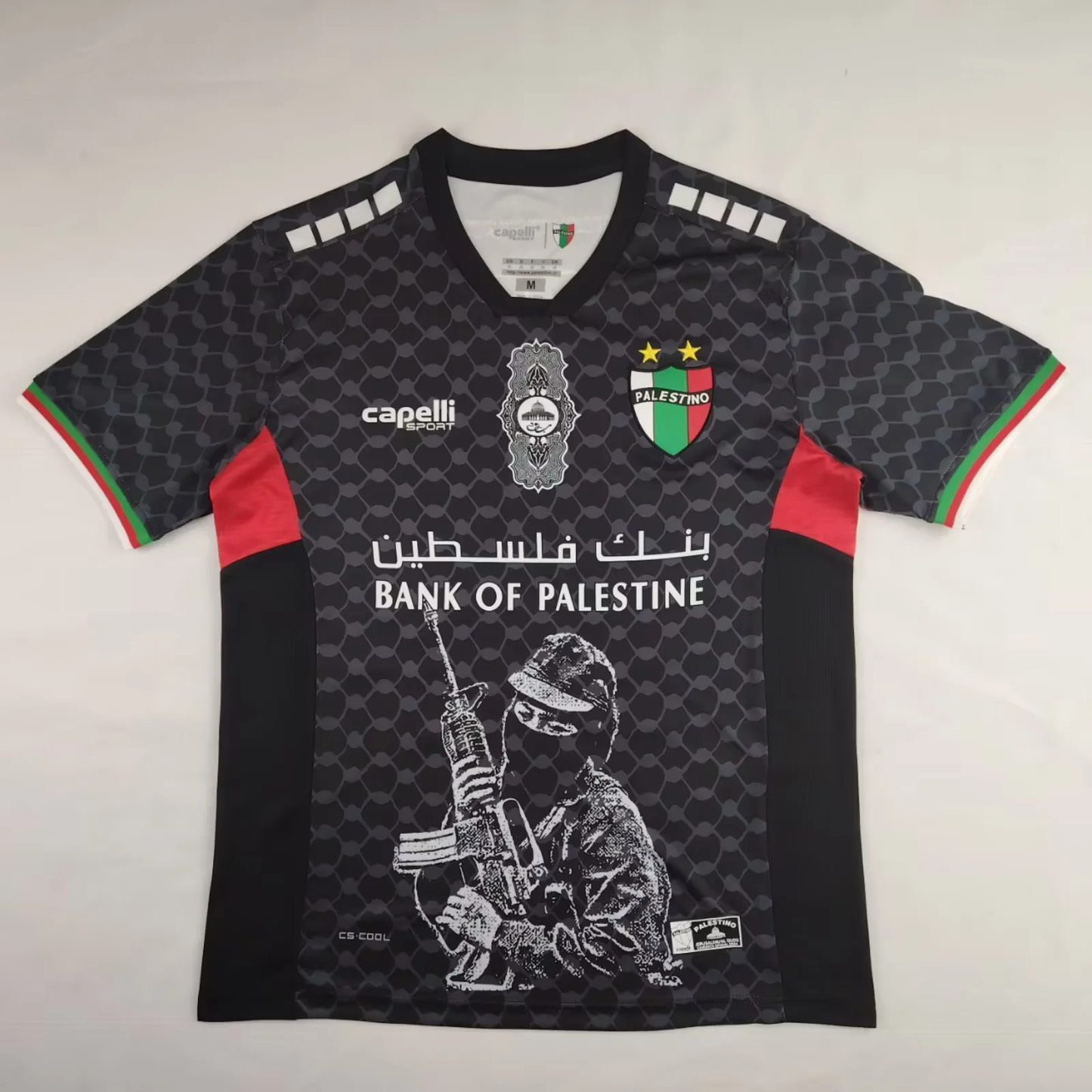 CAMISETA CONCEPTO PALESTINO 2024 VERSIÓN FAN