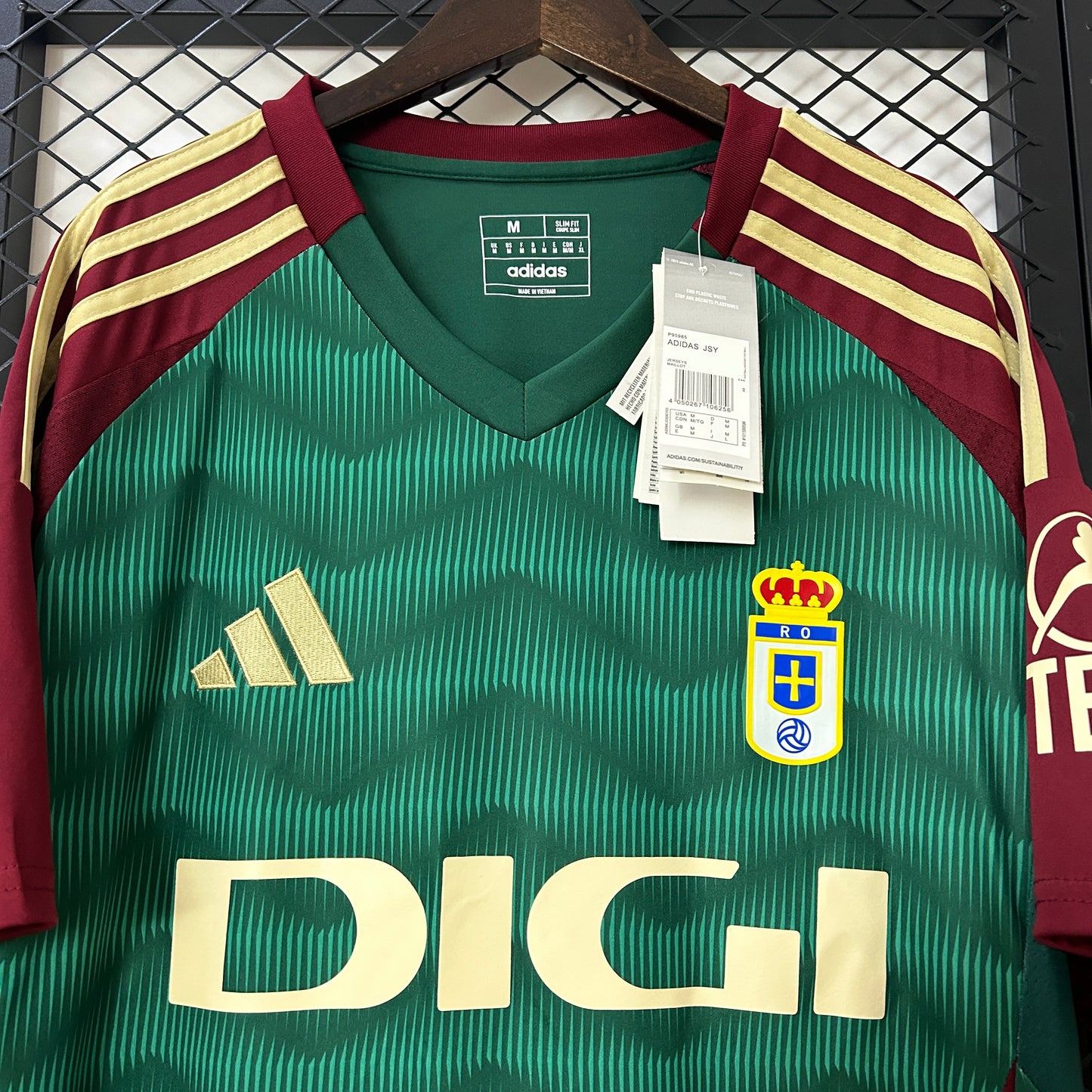 CAMISETA TERCERA EQUIPACIÓN REAL OVIEDO 24/25 VERSIÓN FAN