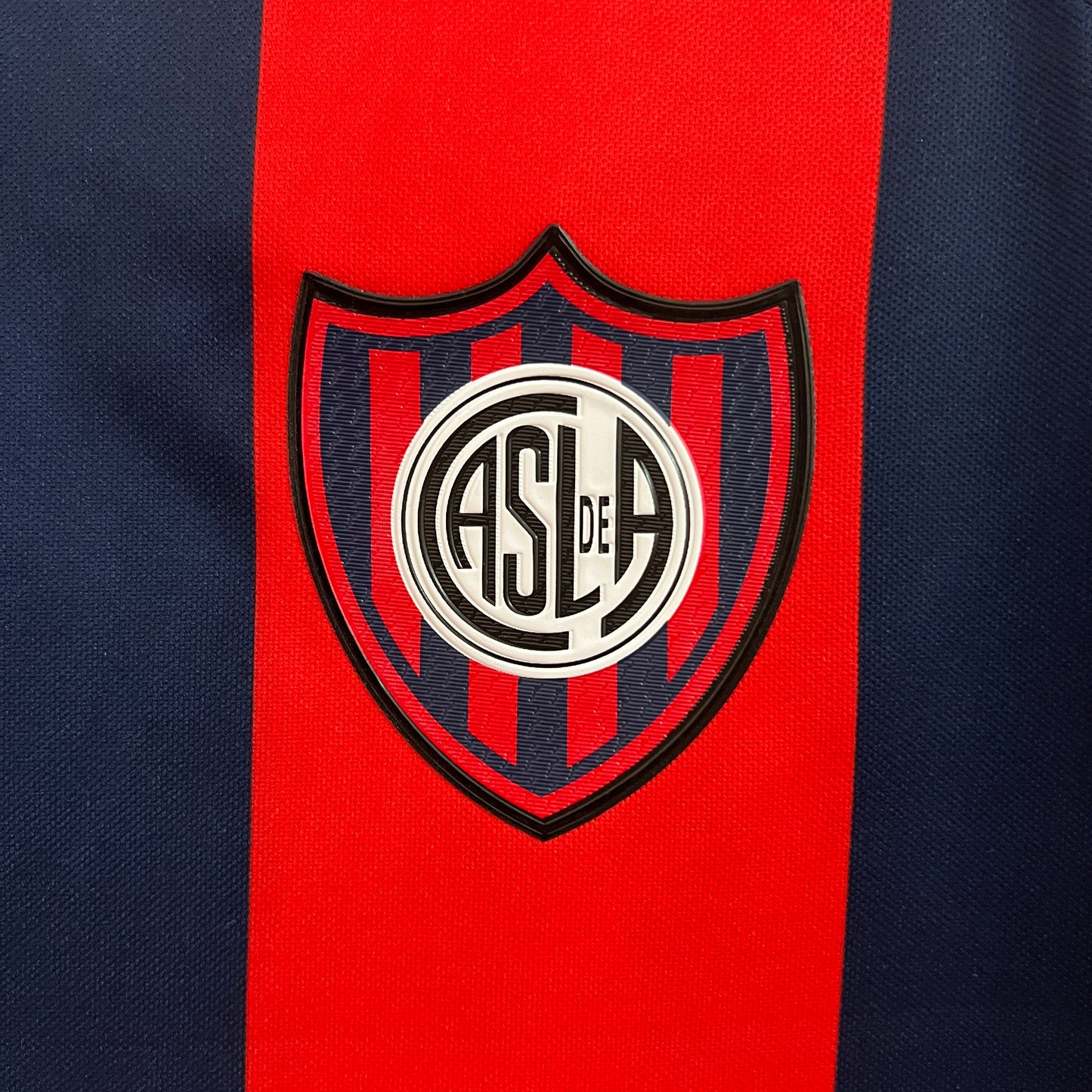 CAMISETA PRIMERA EQUIPACIÓN SAN LORENZO 2024 VERSIÓN FAN