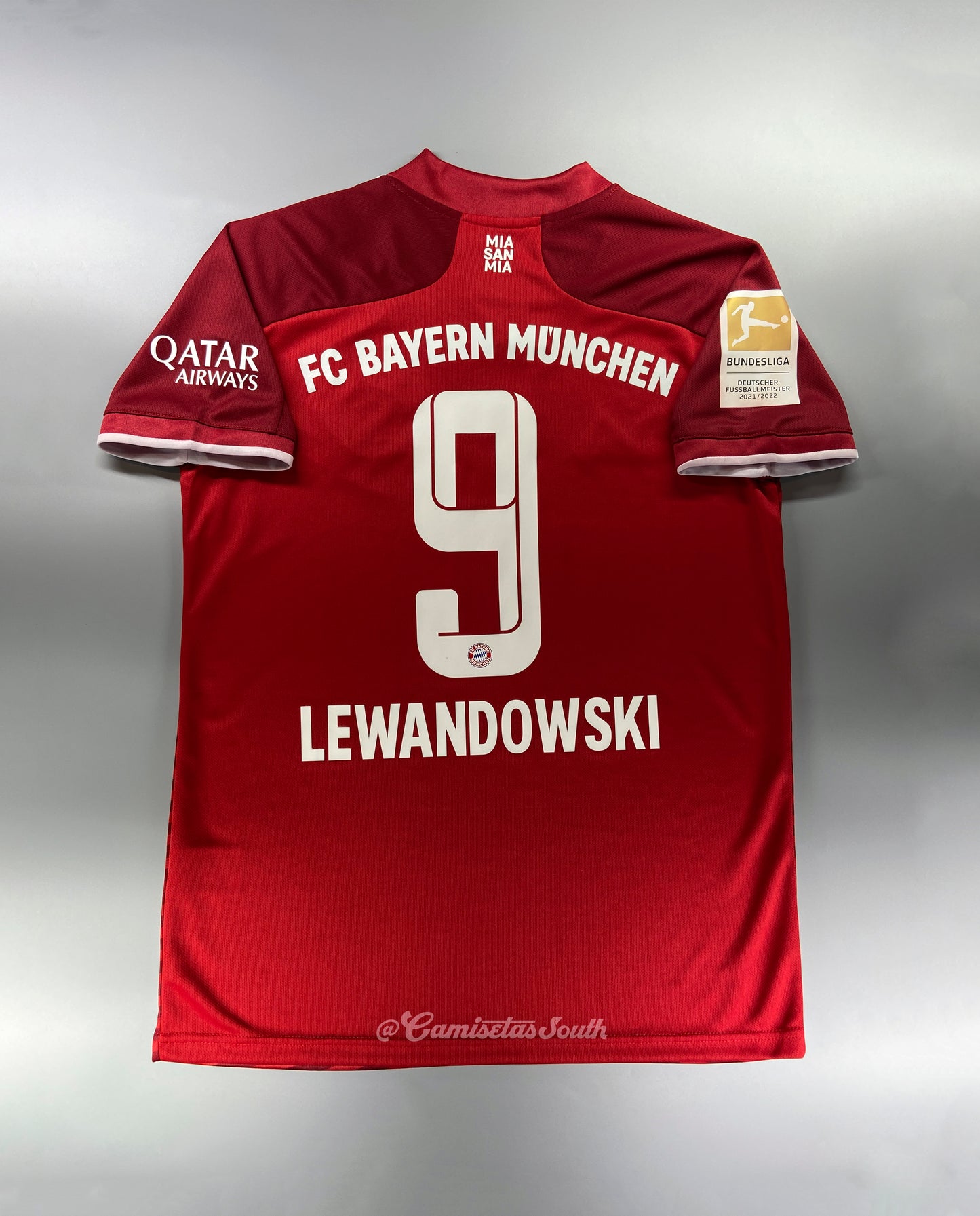 CAMISETA PRIMERA EQUIPACIÓN BAYERN MUNICH 21/22 VERSIÓN FAN