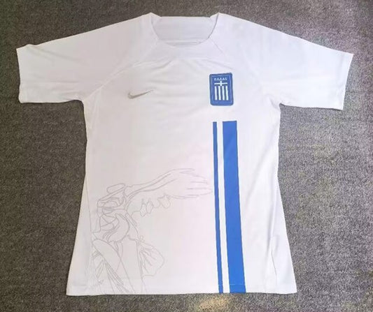 CAMISETA PRIMERA EQUIPACIÓN GRECIA 2024 VERSIÓN FAN