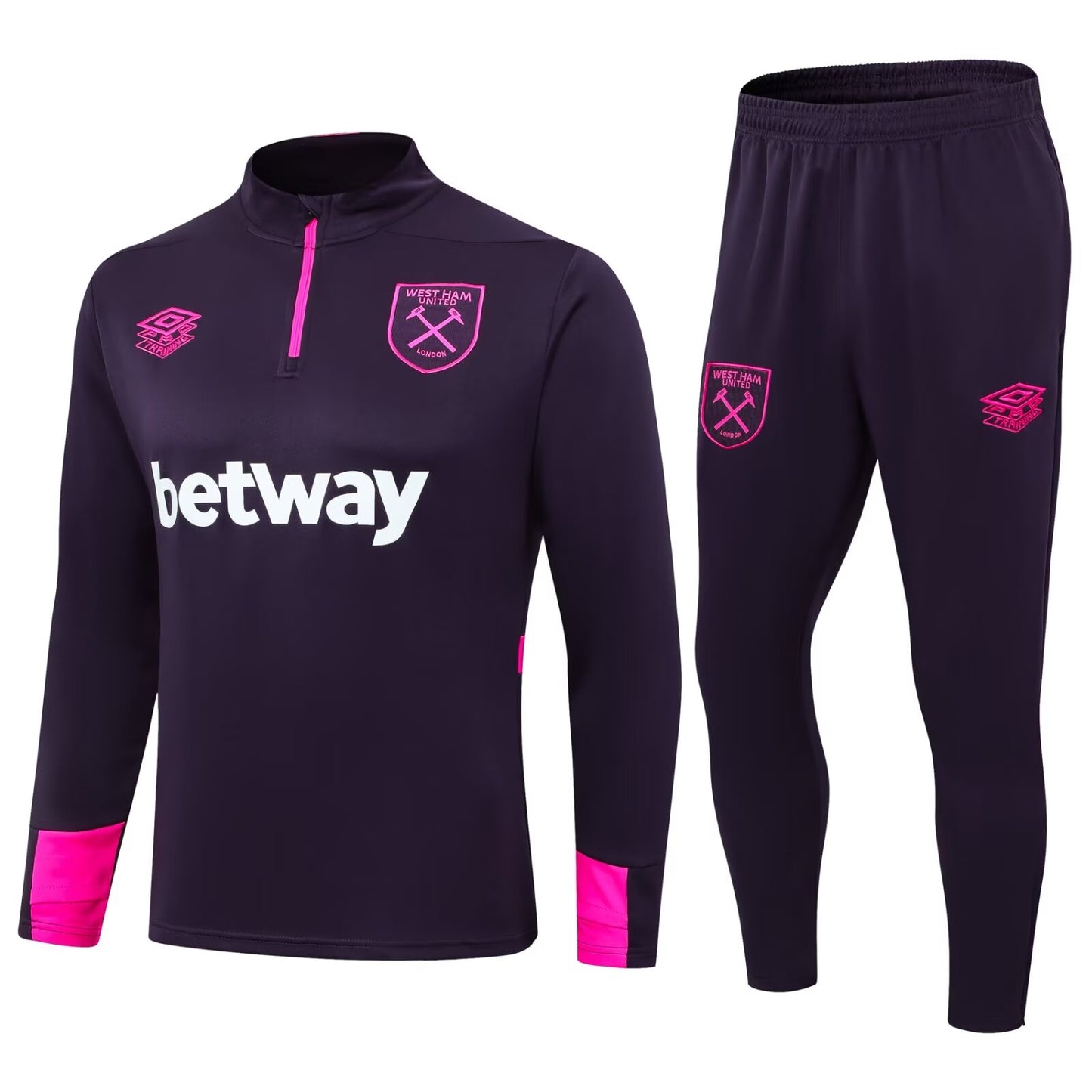 CONJUNTO DE BUZO MEDIO CIERRE WEST HAM