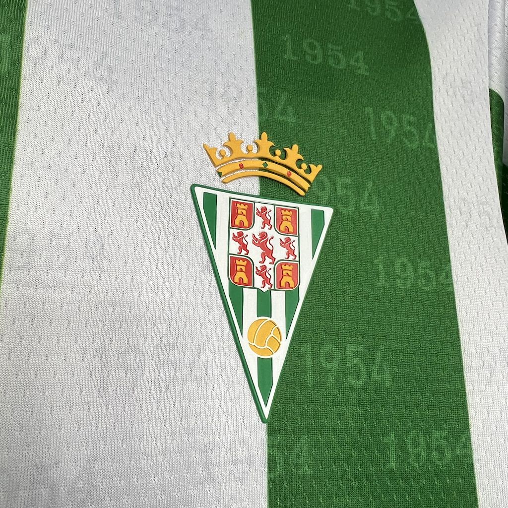 CAMISETA PRIMERA EQUIPACIÓN CÓRDOBA 24/25 VERSIÓN INFANTIL