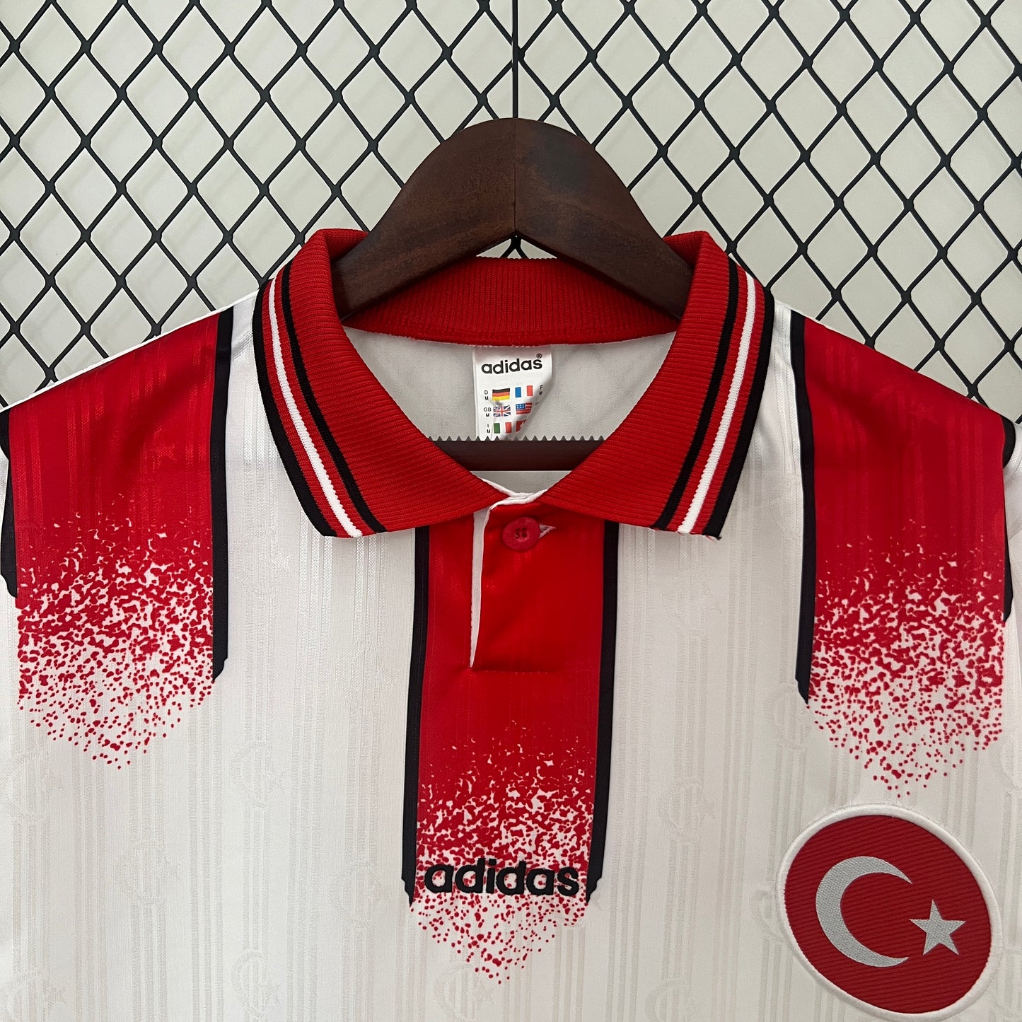 CAMISETA SEGUNDA EQUIPACIÓN TURQUÍA 1996