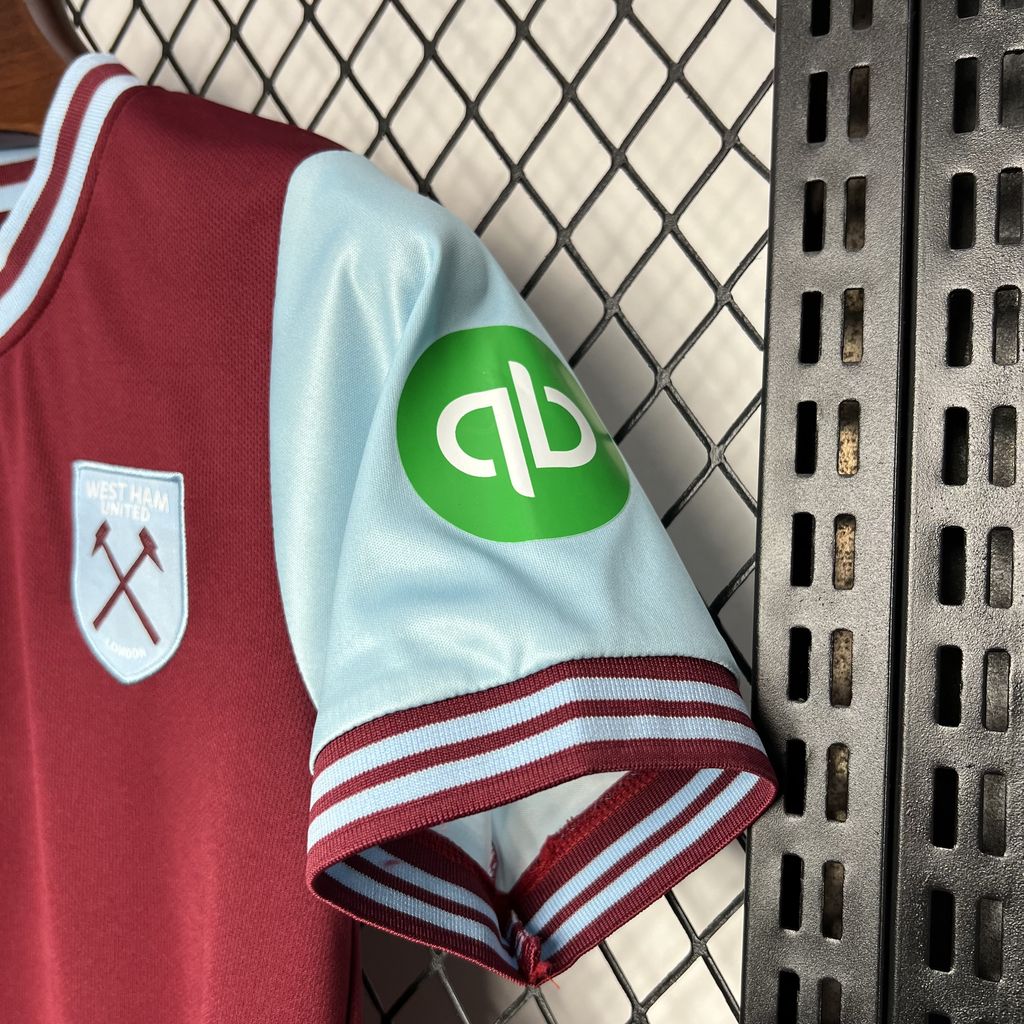 CAMISETA PRIMERA EQUIPACIÓN WEST HAM 24/25 VERSIÓN INFANTIL