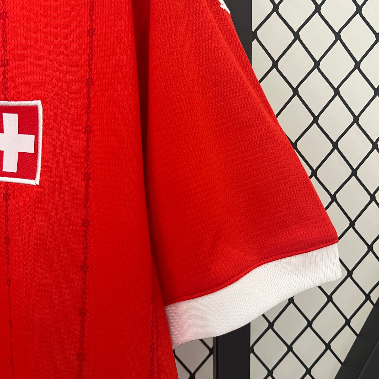 CAMISETA PRIMERA EQUIPACIÓN SUIZA 2024 VERSIÓN FAN