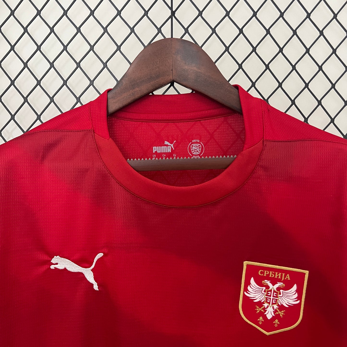 CAMISETA PRIMERA EQUIPACIÓN SERBIA 2024 VERSIÓN FAN