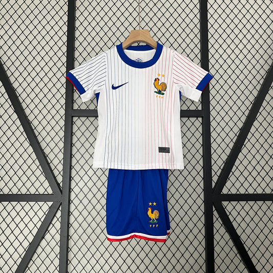 CAMISETA SEGUNDA EQUIPACIÓN FRANCIA 2024 VERSIÓN INFANTIL