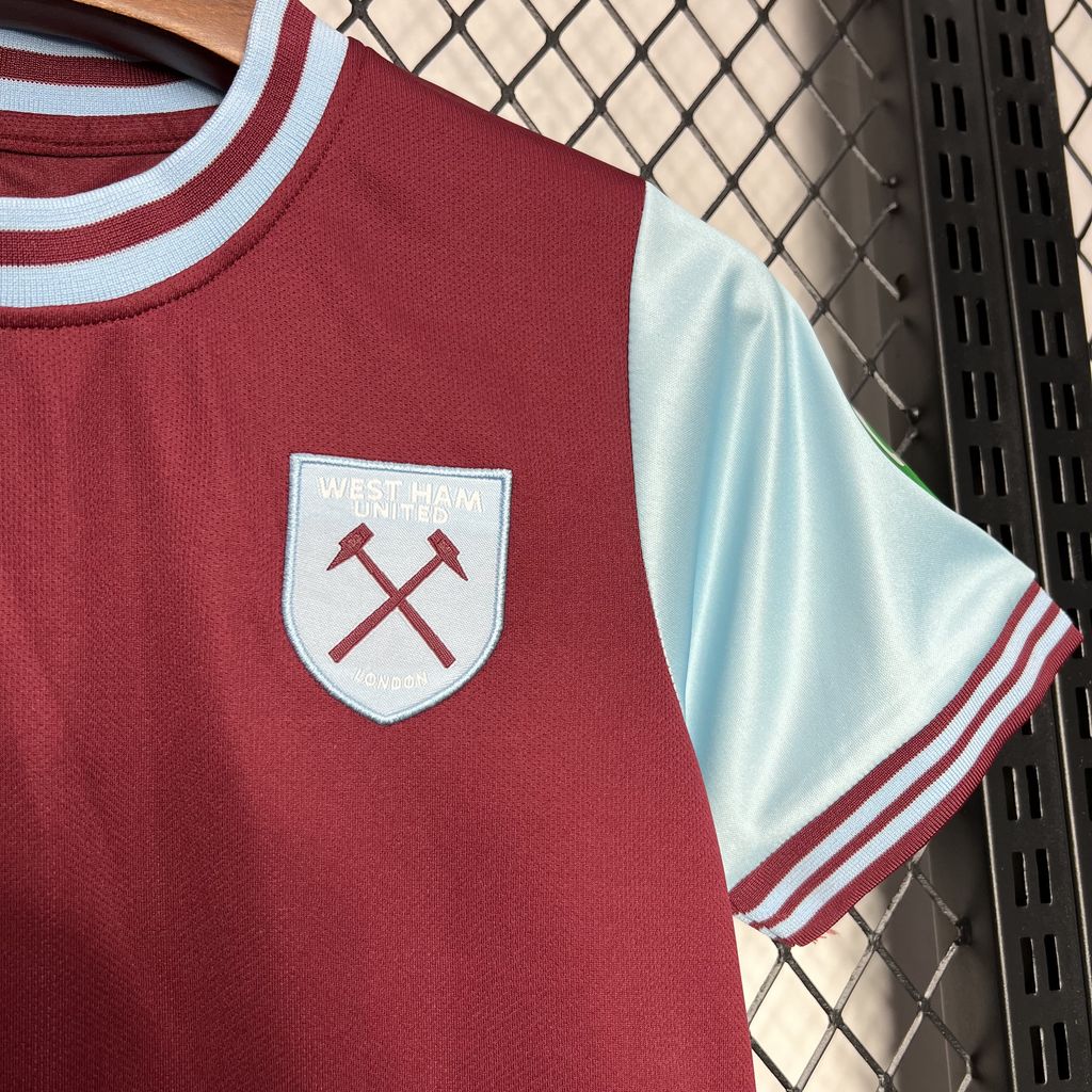 CAMISETA PRIMERA EQUIPACIÓN WEST HAM 24/25 VERSIÓN INFANTIL