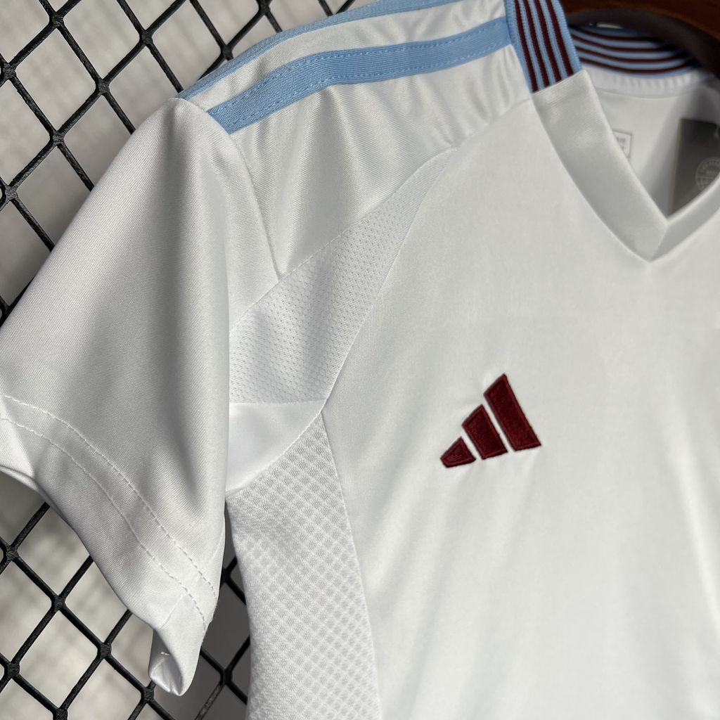 CAMISETA SEGUNDA EQUIPACIÓN ASTON VILLA 24/25 VERSIÓN INFANTIL