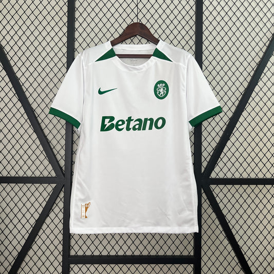 CAMISETA SEGUNDA EQUIPACIÓN SPORTING CP 24/25 VERSIÓN FAN