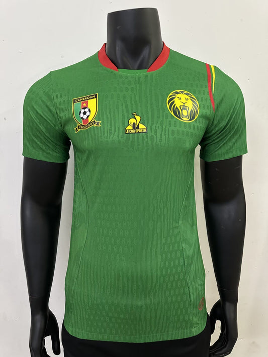 CAMISETA PRIMERA EQUIPACIÓN CAMERÚN 2024 VERSIÓN JUGADOR