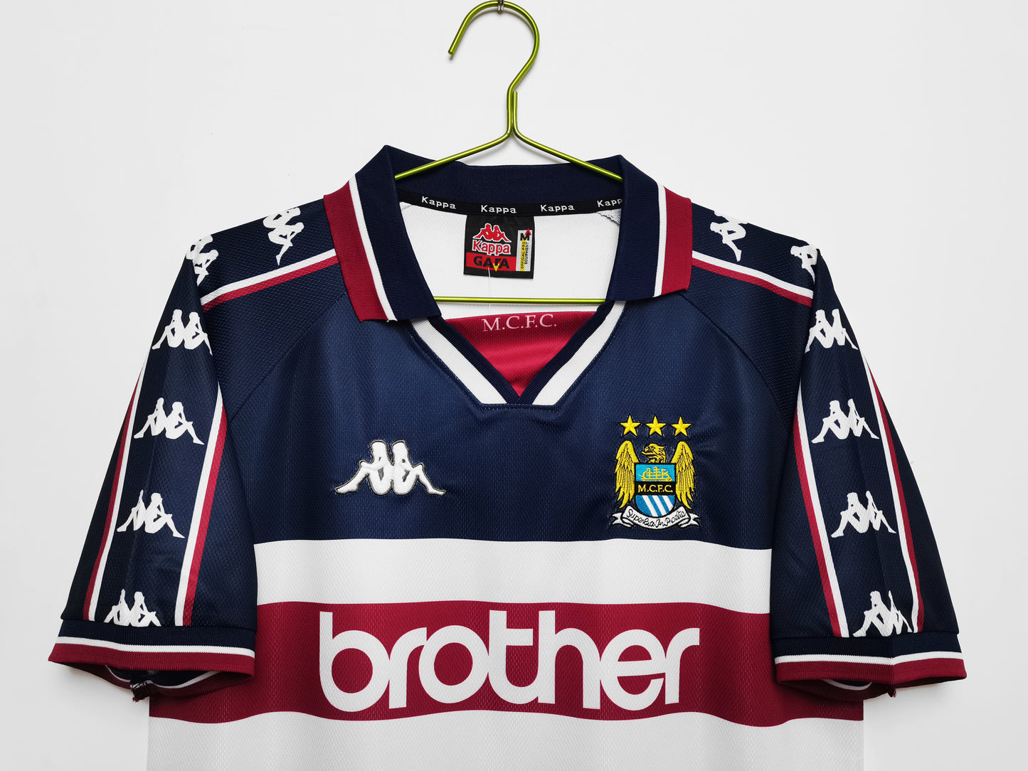 CAMISETA SEGUNDA EQUIPACIÓN MANCHESTER CITY 1997/98