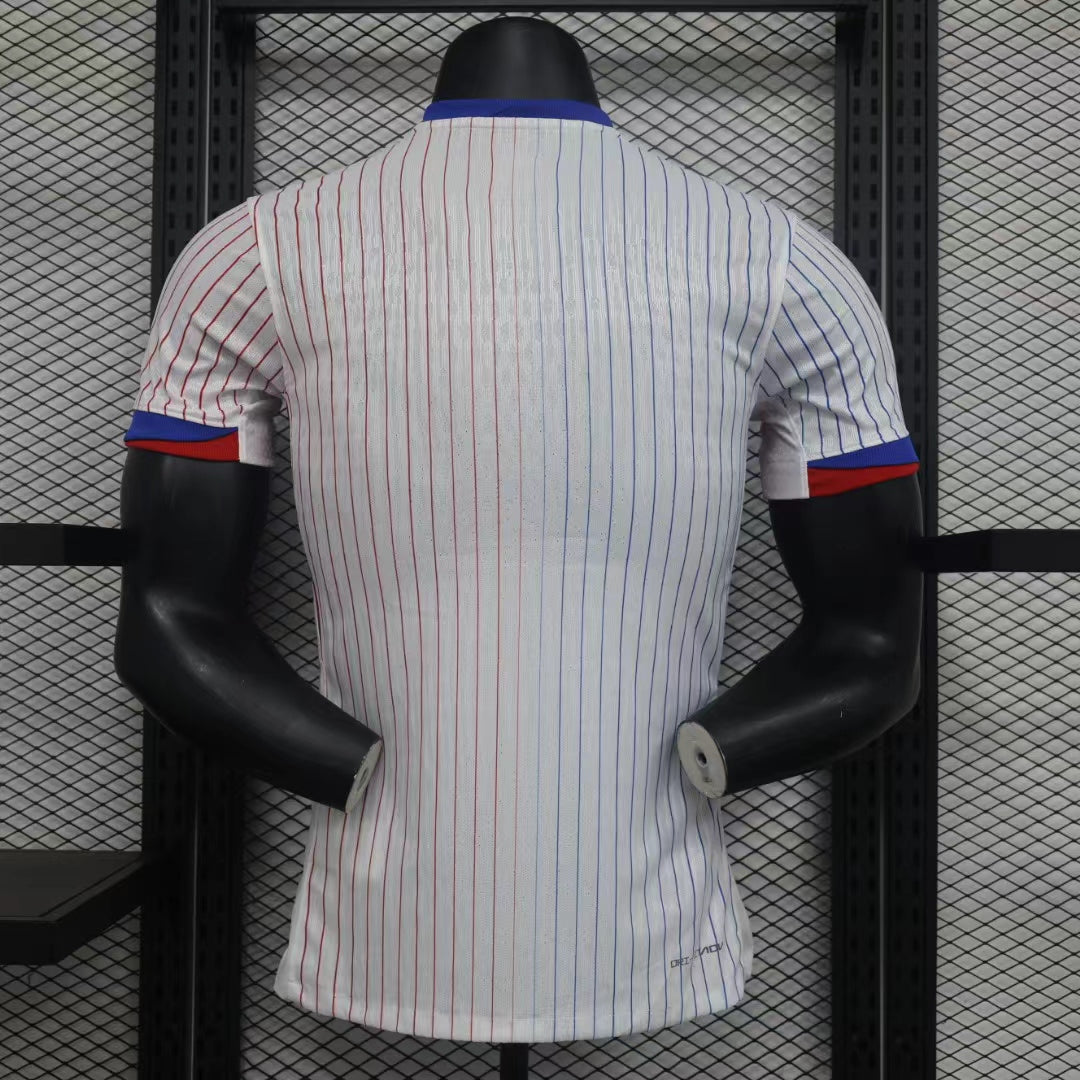 CAMISETA SEGUNDA EQUIPACIÓN FRANCIA 2024 VERSIÓN JUGADOR