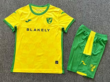 CAMISETA PRIMERA EQUIPACIÓN NORWICH CITY 24/25 VERSIÓN INFANTIL