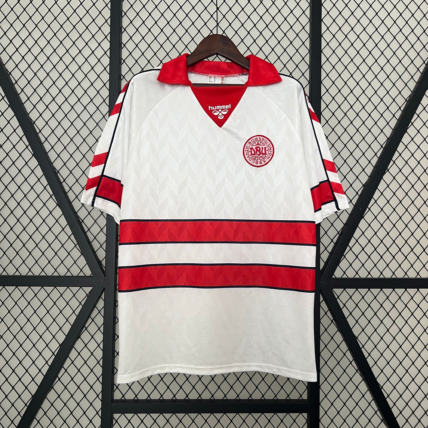 CAMISETA SEGUNDA EQUIPACIÓN DINAMARCA 1988