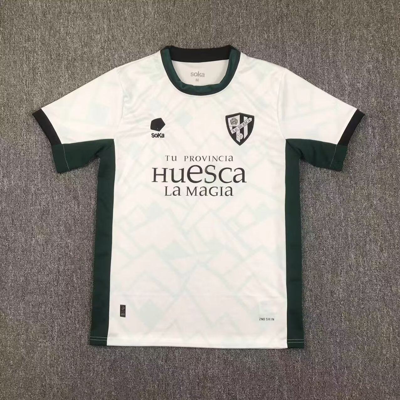 CAMISETA SEGUNDA EQUIPACIÓN SD HUESCA 24/25 VERSIÓN FAN