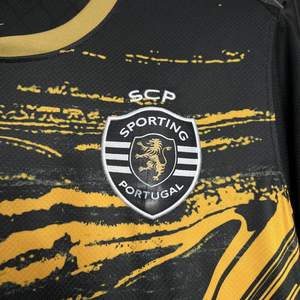 CAMISETA CUARTA EQUIPACIÓN SPORTING CP 24/25 VERSIÓN FAN