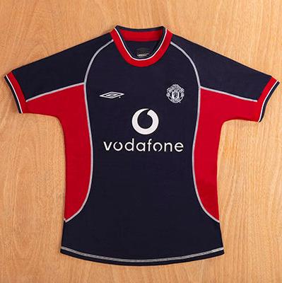 CAMISETA TERCERA EQUIPACIÓN MANCHESTER UNITED 2000/01