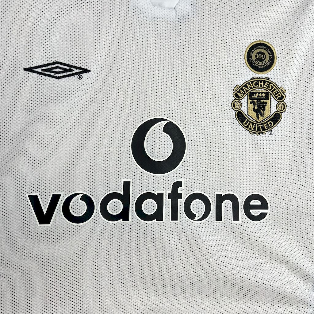 CAMISETA SEGUNDA Y TERCERA EQUIPACIÓN MANCHESTER UNITED 2001/02