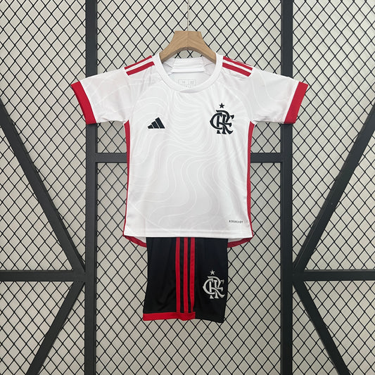 CAMISETA SEGUNDA EQUIPACIÓN FLAMENGO 2024 VERSIÓN INFANTIL