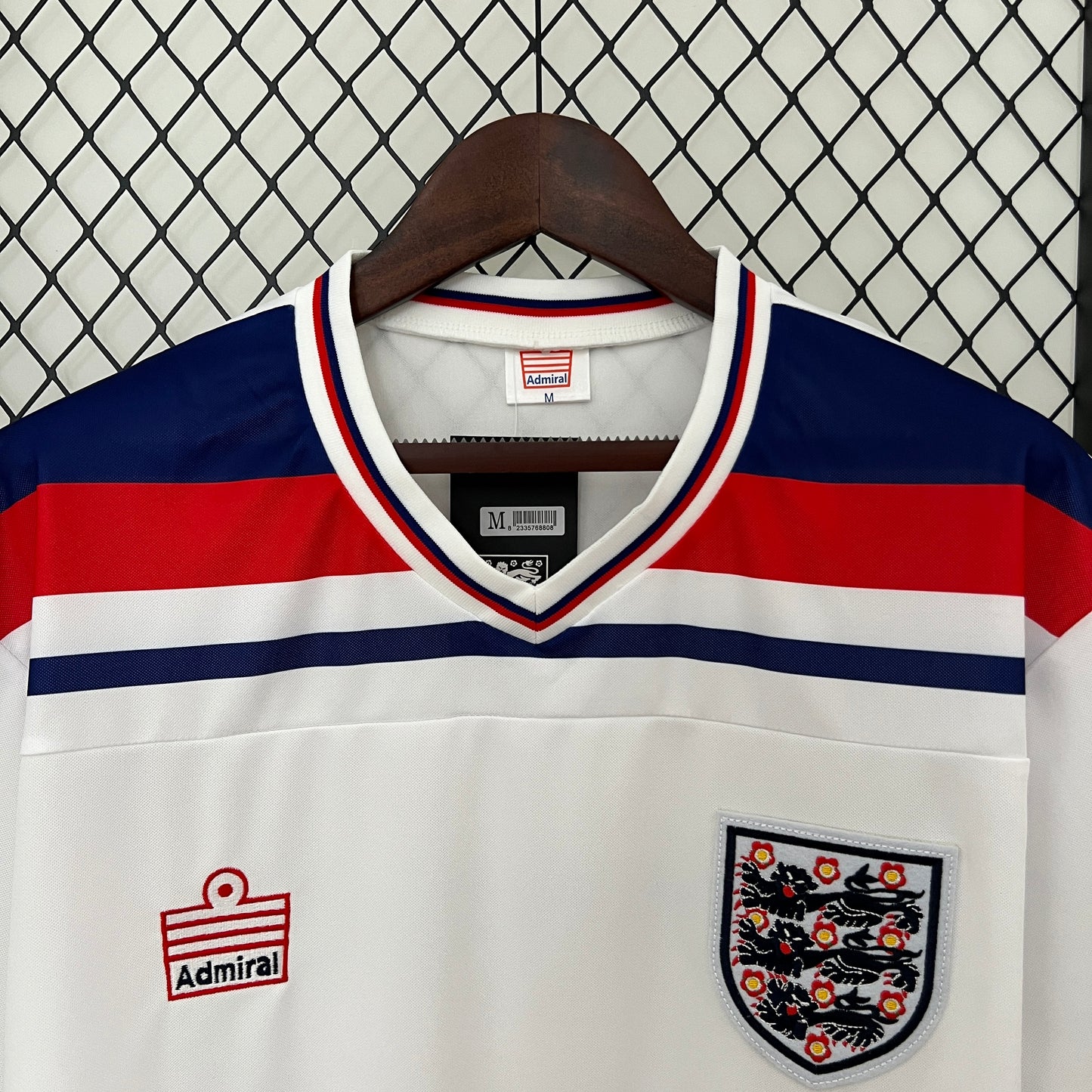 CAMISETA PRIMERA EQUIPACIÓN INGLATERRA 1982