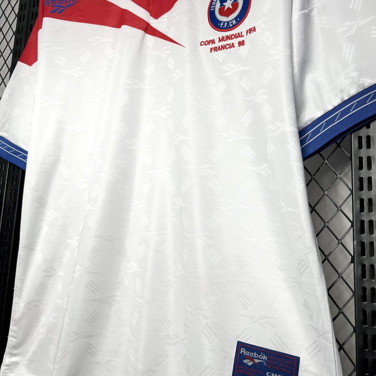 CAMISETA SEGUNDA EQUIPACIÓN CHILE 1998