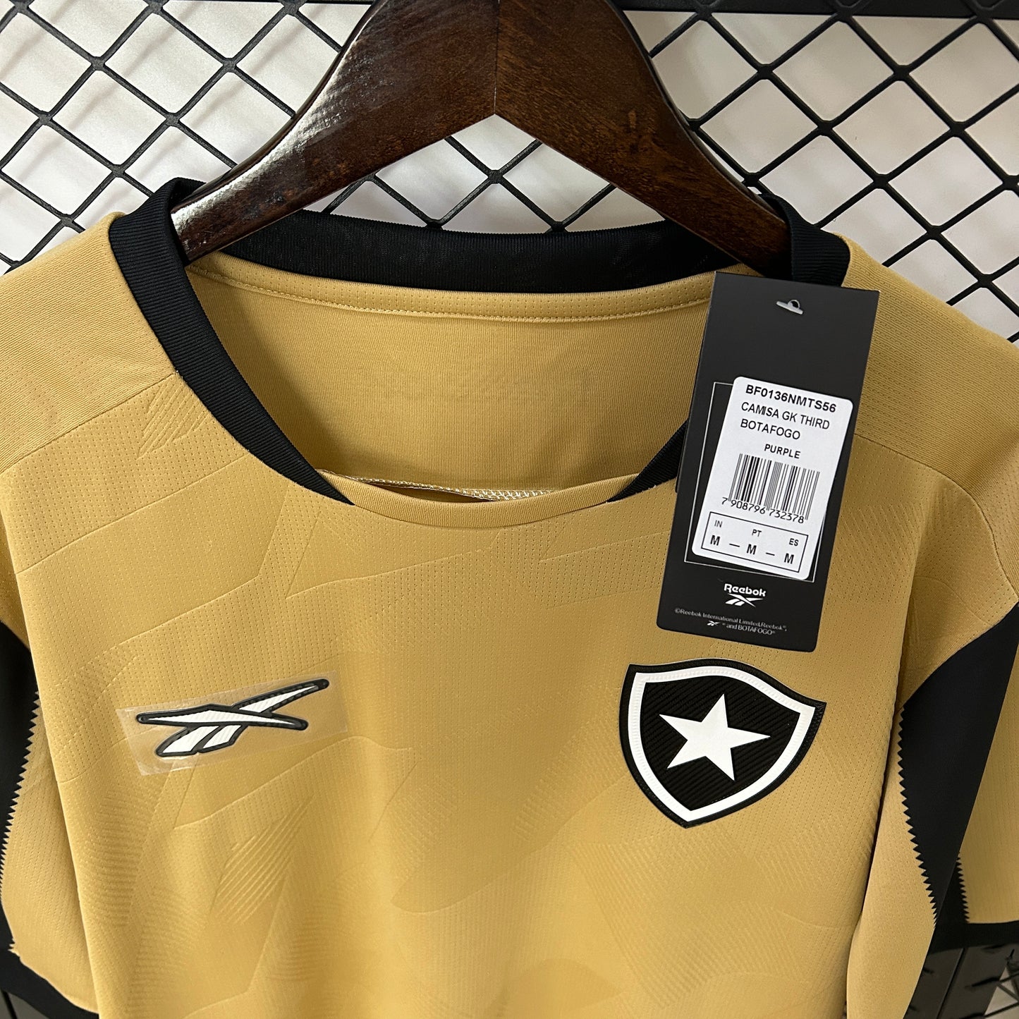 CAMISETA ARQUERO BOTAFOGO 2024 VERSIÓN FAN