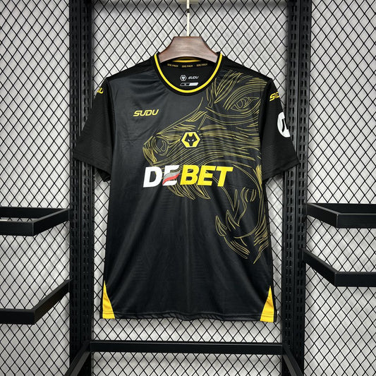 CAMISETA SEGUNDA EQUIPACIÓN WOLVERHAMPTON 24/25 VERSIÓN FAN