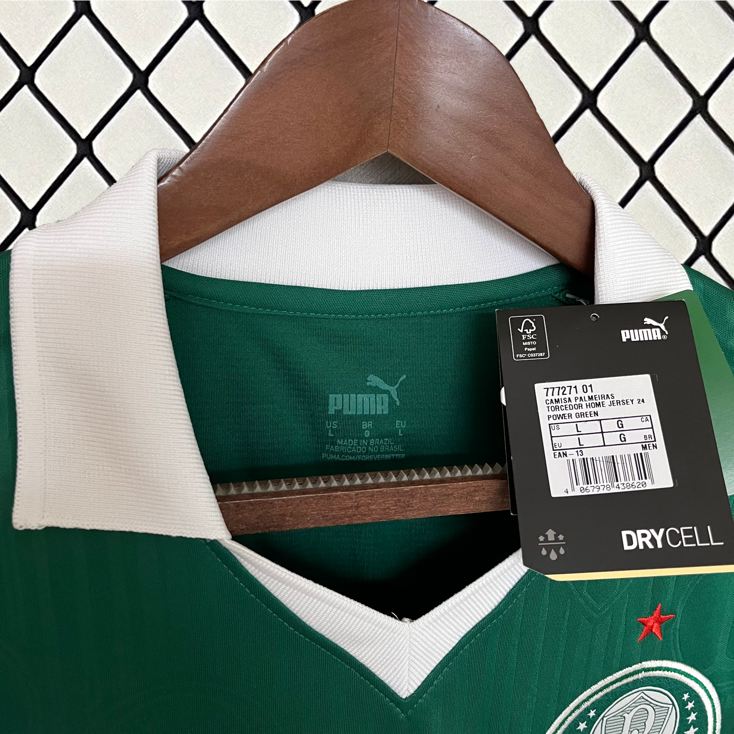 CAMISETA PRIMERA EQUIPACIÓN PALMEIRAS 2024 VERSIÓN FAN