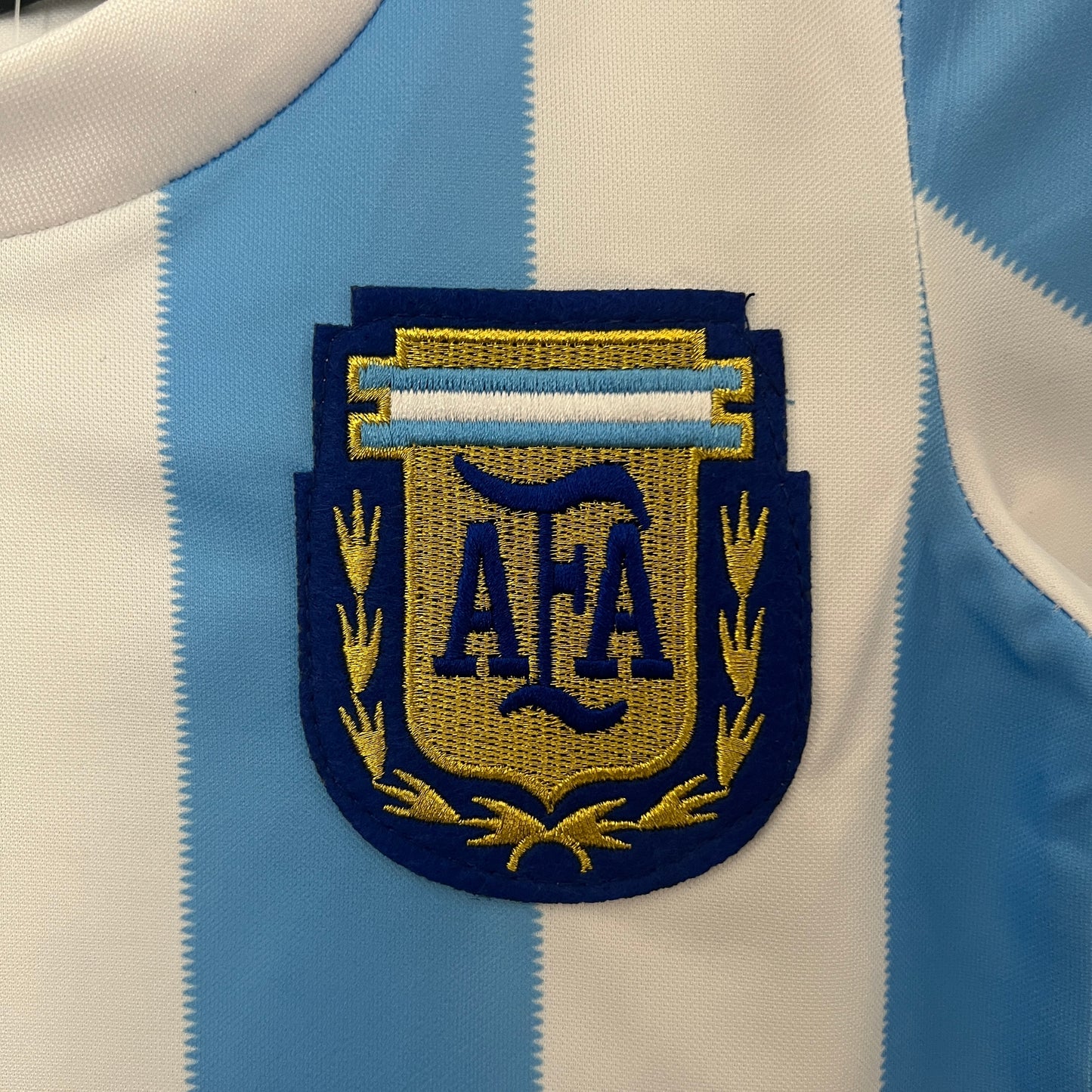 CAMISETA PRIMERA EQUIPACIÓN ARGENTINA 1986 INFANTIL