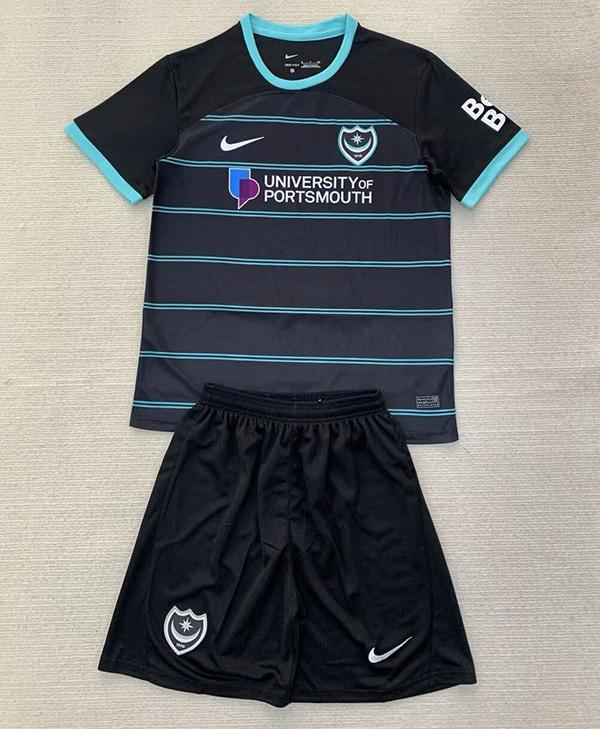 CAMISETA SEGUNDA EQUIPACIÓN PORTSMOUTH 24/25 VERSIÓN INFANTIL