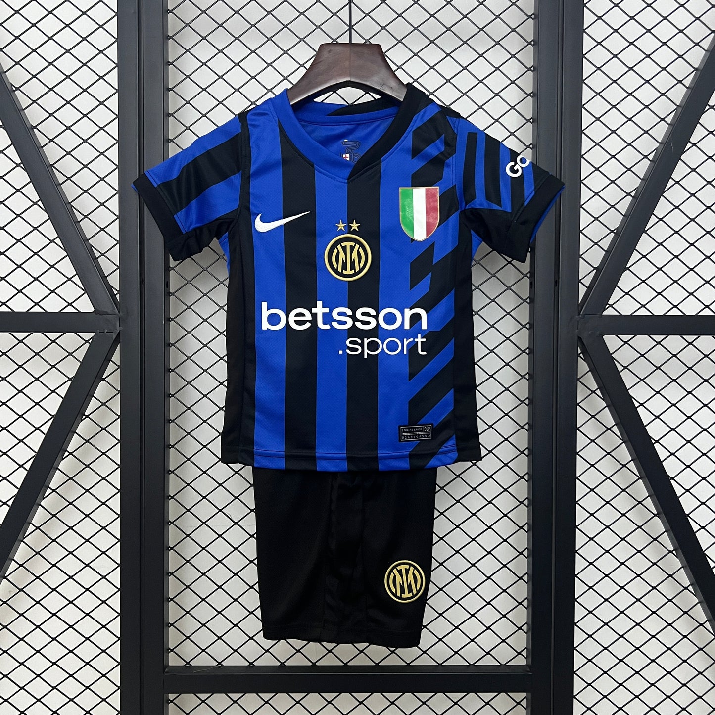 CAMISETA PRIMERA EQUIPACIÓN INTER DE MILAN 24/25 VERSIÓN INFANTIL