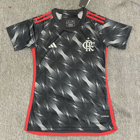 CAMISETA TERCERA EQUIPACIÓN FLAMENGO 2024 VERSIÓN FEMENINA