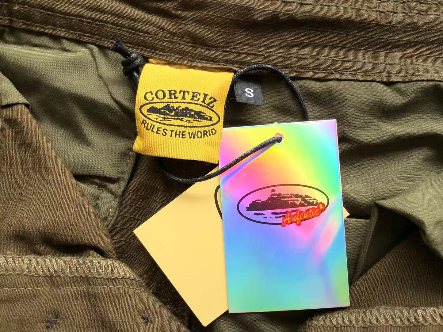 ALCATRAZ CARGO SHORTS CORTEIZ