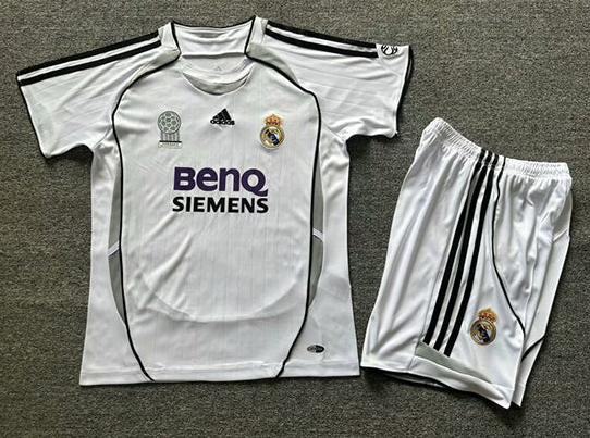 CAMISETA PRIMERA EQUIPACIÓN REAL MADRID 2006/07 INFANTIL