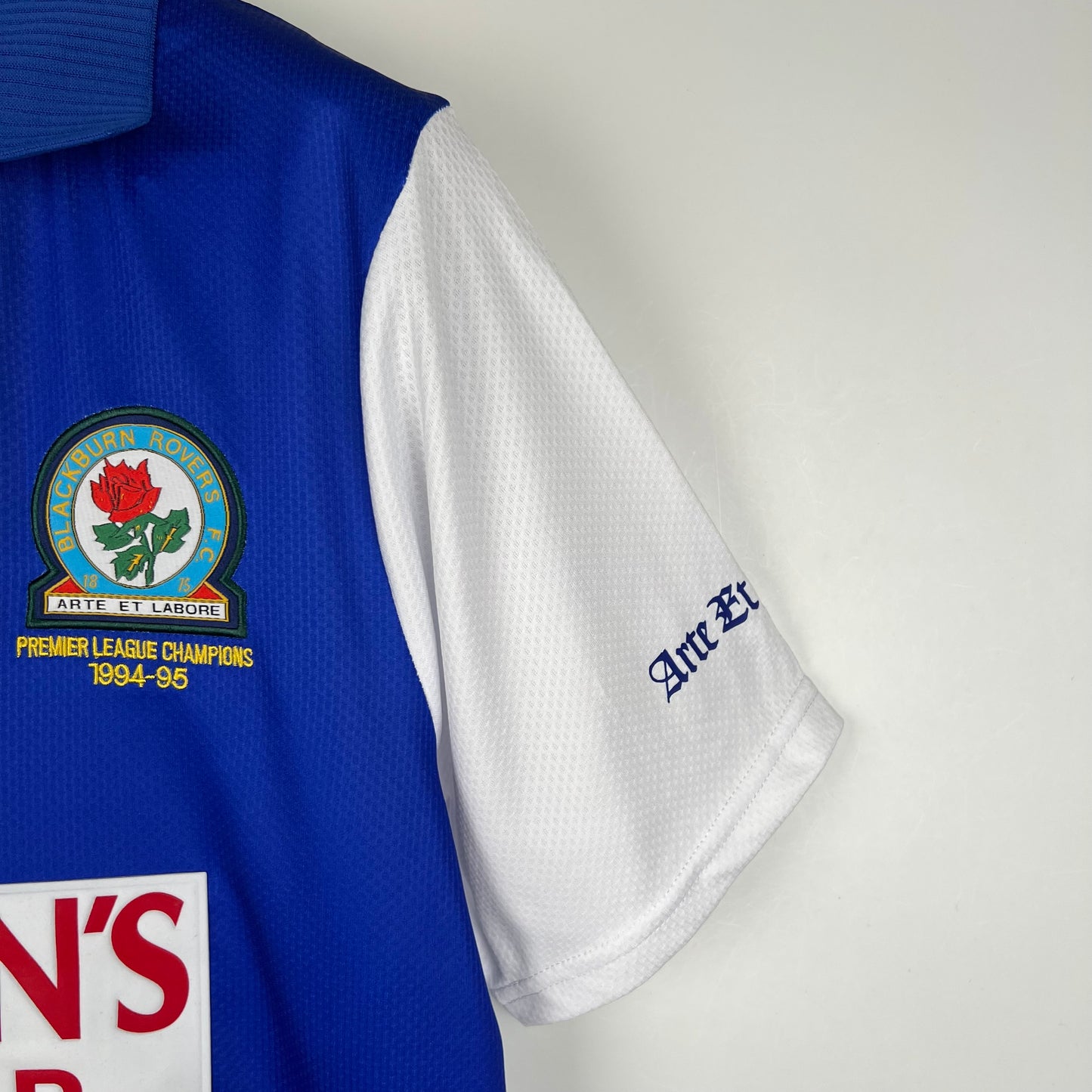 CAMISETA PRIMERA EQUIPACIÓN BLACKBURN ROVERS 1995/96