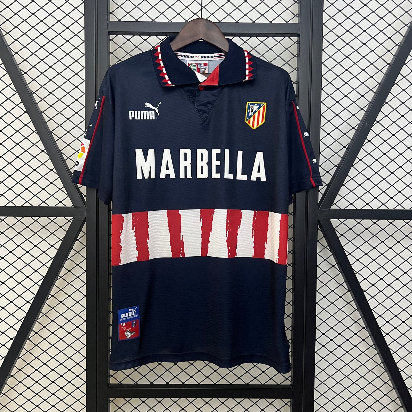 CAMISETA SEGUNDA EQUIPACIÓN ATLÉTICO DE MADRID 1997/98