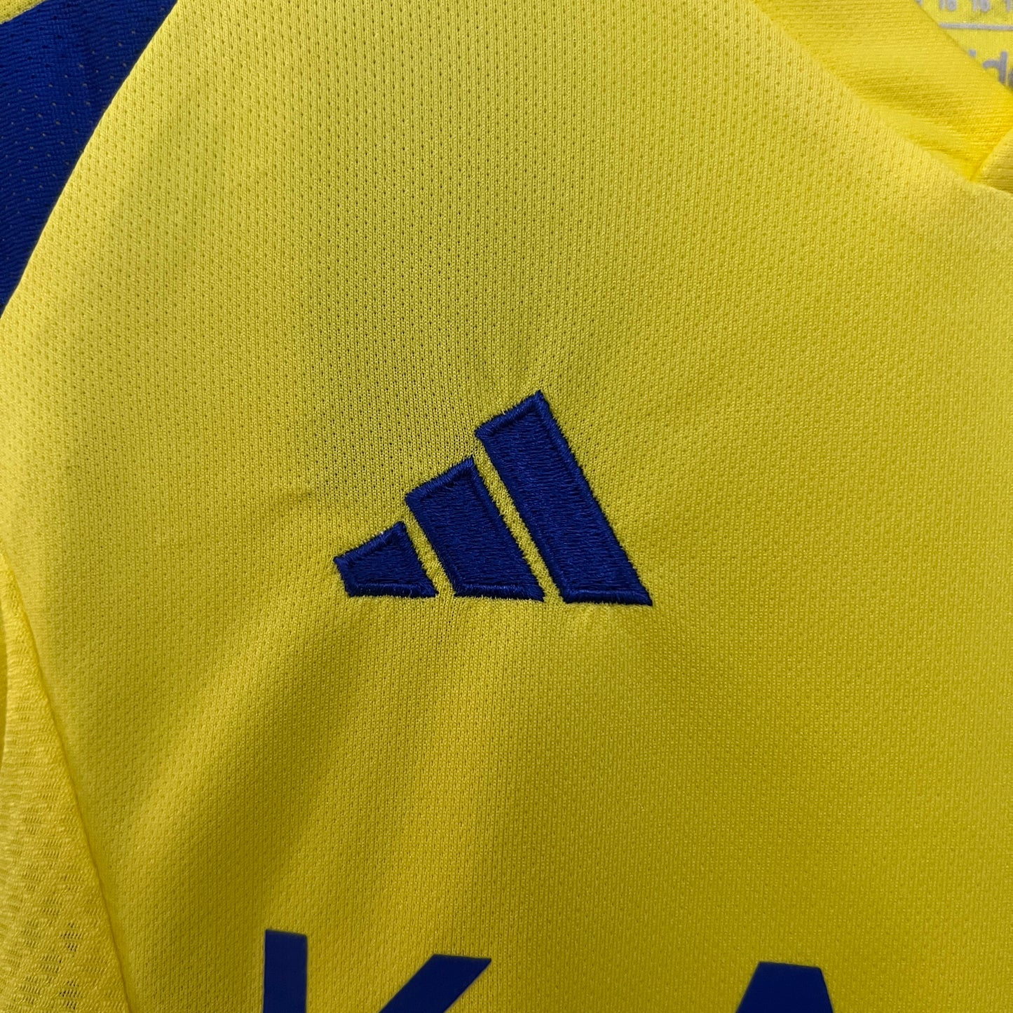 CAMISETA PRIMERA EQUIPACIÓN AL NASSR 24/25 VERSIÓN INFANTIL