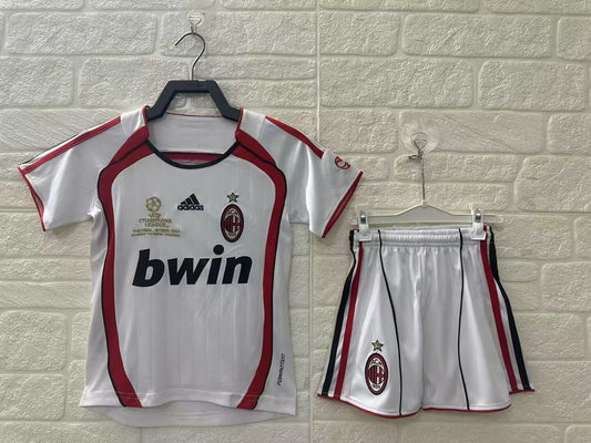 CAMISETA SEGUNDA EQUIPACIÓN AC MILAN 2006/07 INFANTIL