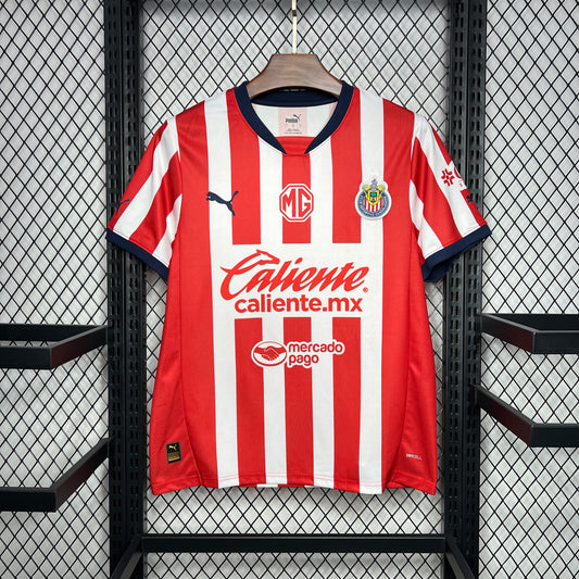 CAMISETA PRIMERA EQUIPACIÓN CHIVAS 2024 VERSIÓN FAN